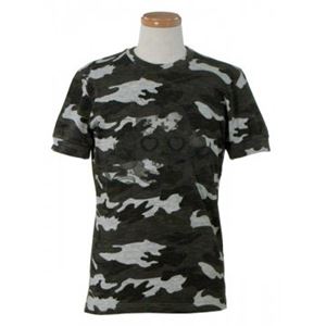 HYDROGEN（ハイドロゲン） メンズTシャツ 114027 397 GREEN CAMOUFLAGE
