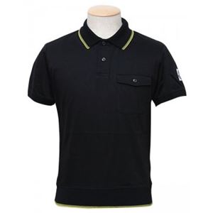 MONCLER（モンクレール） メンズポロシャツ 83048-00 991 BLACK／WHITE