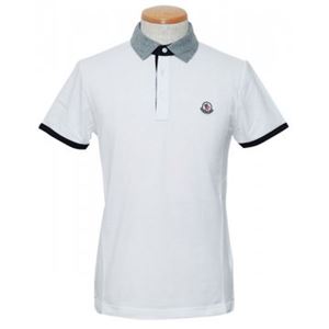 MONCLER(モンクレール) メンズポロシャツ 83010 00 1 BIANCO