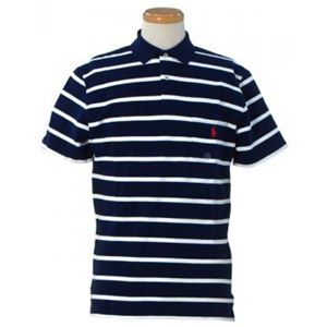 RalphLauren(ラルフローレン) メンズポロシャツ K31SC21 76255 NEWPORT NAVY/WHITE