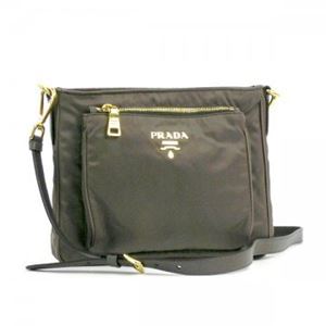 Prada（プラダ） ショルダーバッグ TESSUTO+SAFFIANO BT0693 FUMO（INTROSA）