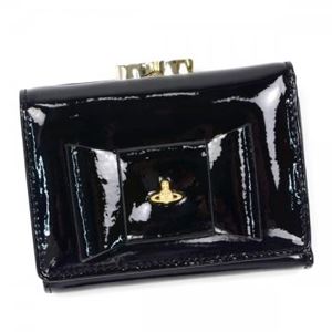 Vivienne Westwood（ヴィヴィアンウエストウッド） 三つ折り財布（小銭入れ付） FIOCCO 1311VV35 NERO