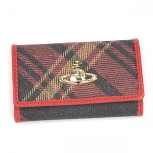 Vivienne Westwood（ヴィヴィアンウエストウッド） キーケース DERBY LEATHER 720VV01 MAC EDWARD／ROSSO