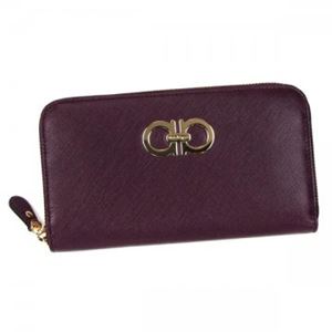 Ferragamo（フェラガモ） 長財布 GANCINI ICONA VITTEL 22B300 549950 BAROLO