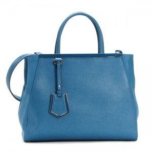 Fendi（フェンディ） トートバッグ ZUCCA PU LOGO 8BH250 FOQF4 TURCHESE