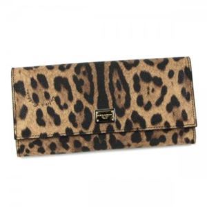 DOLCE&GABBANA(ドルチェアンドガッバーナ) 長財布 A7158 BI0087 8S193 NATURAL/BLACK