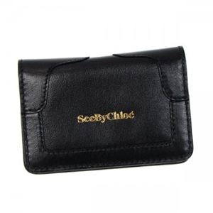SEE BY CHLOE（シーバイクロエ） カードケース 9P7424 1 BLACK