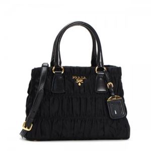 Prada（プラダ） ハンドバッグ TESSUTO GOUFFRE BN2393 F0002 NERO