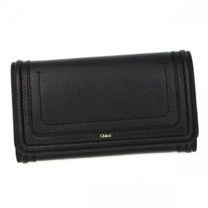 Chloe(クロエ) 長財布 PARATY 3P0389 1 BLACK