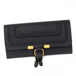 Chloe（クロエ） 長財布 MARCIE 3P0573 05U BLACK BAT