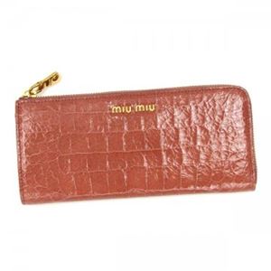 MIUMIU（ミュウミュウ） 長財布 STAMPA COCCO LUX 5M1183 F0405 ANTICO