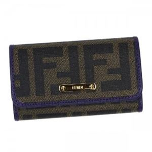 Fendi（フェンディ） キーケース 8AP079 F0E8C TABACCO／VIOLA／ORO SOFT