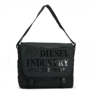 DIESEL（ディーゼル） ナナメガケバッグ X02406 H5067 BLACK／BLACK PRINT