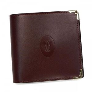 Cartier（カルティエ） 二つ折り財布（小銭入れ付） L3000451 BURDEOS