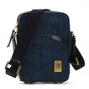DIESEL（ディーゼル） ナナメガケバッグ X02558 H5292 TREATED DENIM