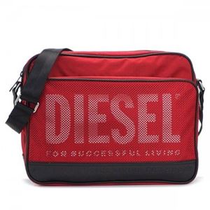 DIESEL(ディーゼル) ナナメガケバッグ X02587 T4045 TRUE RED