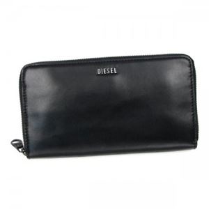 DIESEL（ディーゼル） 長財布 X02053 H1532 BLACK／WHITE