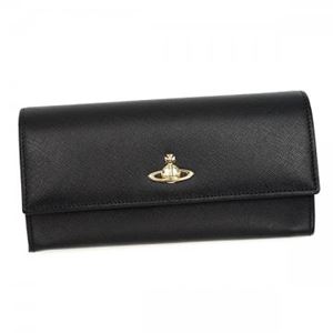 【9月30日まで期間限定販売】Vivienne Westwood（ヴィヴィアンウエストウッド） 長財布 32651 BLACK