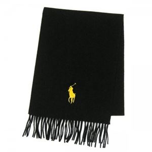 【10月31日まで期間限定販売】RalphLauren(ラルフローレン) マフラー 6F0212 433 HUNTER NAVY