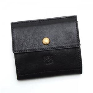 IL BISONTE（イルビソンテ） Wホック財布 C0910 153 NERO