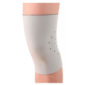 【日本製サポーター】ヘルスポイント 暖かいひざサポーター グレー L-LL