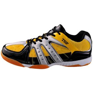 ヤマト卓球 メタリッシュシューズ 32180 イエロー 22.5 [卓球シューズ/卓球用品/TSP]