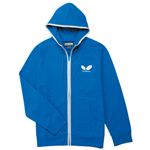 バタフライ（Butterfly） 43850 バタフライ・パーカー 【卓球ウエア／男女共通モデル】 ブルー O