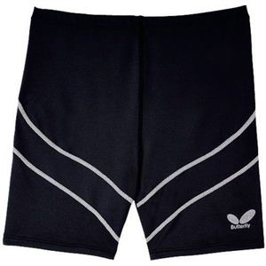 バタフライ(Butterfly) 51490 PT・スパッツ 【卓球ウエア/男女共通モデル】 ブラック O