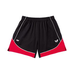 バタフライ(Butterfly) 51530 アーゼス・パンツ ブラック×レッド O