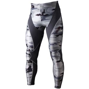 4DM(フォーディーエム) メンズ ウルトラライトロングタイツ カモホワイト M