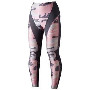 4DM（フォーディーエム） ウィメンズ ウルトラライトロングタイツ カモピンク M