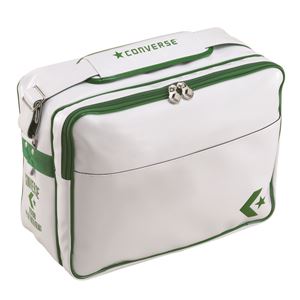 CONVERSE（コンバース） エナメルショルダー（M） ホワイト×ケリー C863053
