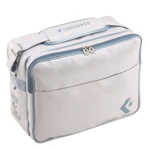 CONVERSE（コンバース） エナメルショルダー（M） ホワイト×サックス C863053