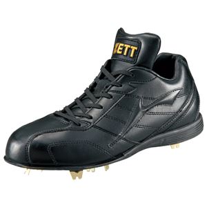 ZETT（ゼット） 金具取替式スパイク／ランスターDX ブラックxブラック 26.5 BSR2222