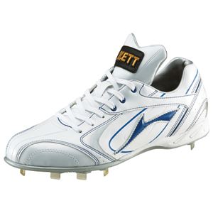 ZETT（ゼット） 埋込みスパイク／グランドジャックカラー ホワイト×マリンブルー 23.5 BSR2743C