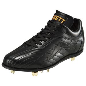 ZETT(ゼット) 合成底スパイク/アルカッションR1 ブラック×ブラック 24.5 BSR3563