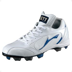 ZETT(ゼット) ポイントスパイク/スタートダッシュ ホワイト×マリンブルー 29.0 BSR41620