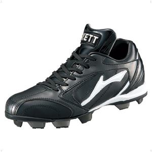 ZETT（ゼット） ポイントスパイク／スタートダッシュ ブラック×ホワイト 27.5 BSR41620