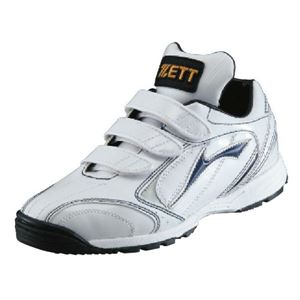ZETT（ゼット） トレーニングシューズ／イベックスCR ホワイト×ネイビー 28.0 BSR8763C