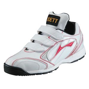 ZETT(ゼット) トレーニングシューズ/イベックスCR ホワイト×レッド 28.5 BSR8763C