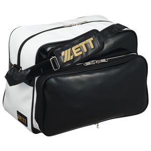 ZETT(ゼット) セカンドバッグショルダータイプ ブラック×ホワイト BA513