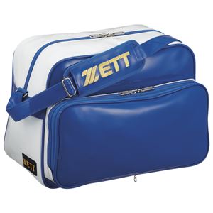 ZETT(ゼット) セカンドバッグショルダータイプ ロイヤルブルー×ホワイト BA513