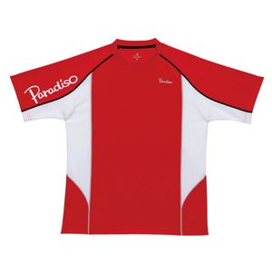 PARADISO（パラディーゾ） プラクティスシャツ 93CM1A レッド M