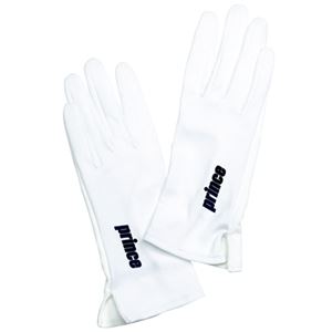 グローブライド Prince(プリンス) レディース穴開き UV グローブ(両手 1 セット) PG933 ホワイト L