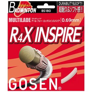 GOSEN(ゴーセン) マルチレイド アール・フォー・エックスインスパイア ナチュラル BS180NA 【2個セット】