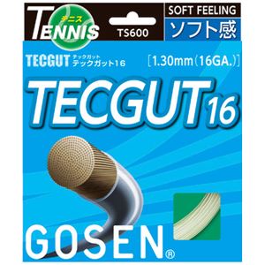 GOSEN（ゴーセン） テックガット テックガット16 TS600W20P