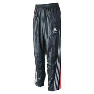 アディダスジャパン adidas（アディダス） adidas Professional Revo ウィンドパンツ AG910 ブラック×インフラレッド M