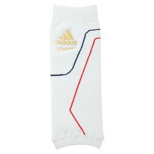 アディダスジャパン adidas（アディダス） adidas Professional レッグウォーマー AK319 ホワイト×メタリックゴールド （Men'sFREE）