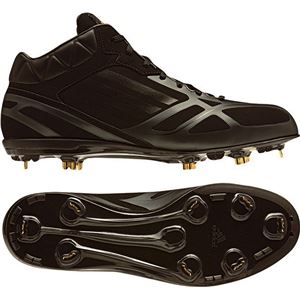 アディダスジャパン adidas（アディダス） アディゼロ フィックスメタル フラッグシップMID G56088 ブラック×ブラック×メタリックゴールド 275