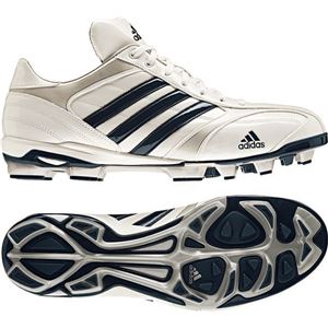 アディダスジャパン adidas(アディダス) アディピュアポイント LOW G59348 ランニングホワイト×カレッジネイビー×メタリックシルバー 255